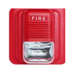 TRUGUARD Strobe Horn With Sound And Light Fire Alarm